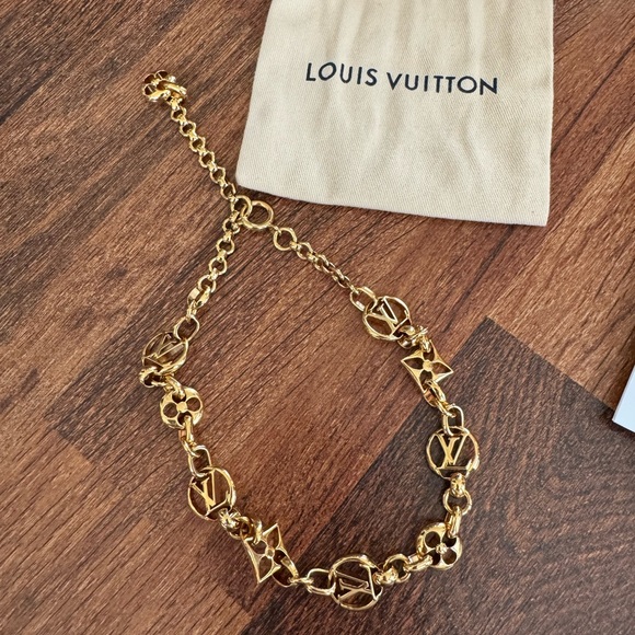 Louis Vuitton “crazy in lock” necklace, earrings, bracelet set - Picture 3 of 8